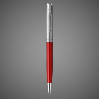 купить Шариковая ручка Parker Sonnet Entry Point Red Steel CT, стержень: M, цвет чернил: black , в подарочной упаковке, Металлы: нержавеющая сталь, палладий, 2026 г.