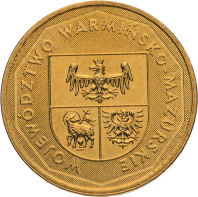 купить Польша 2 злотых 2005 "Герб Варминско-Мазурское воеводство"