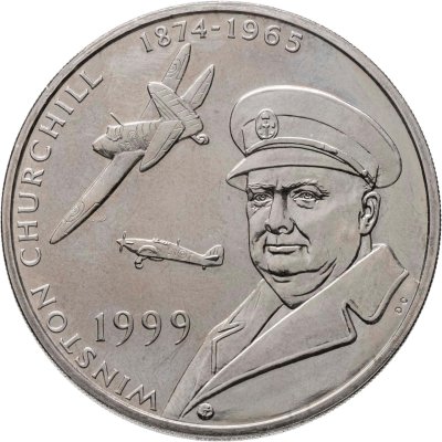 купить Тристан-да-Кунья 50 пенсов 1999 Уинстон Черчилль