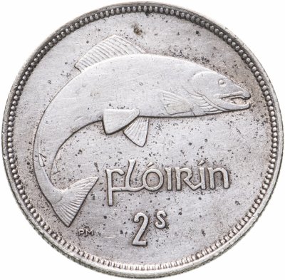 купить Ирландия 2 шиллинга (флорин, shillings) 1939