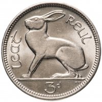 купить Ирландия 3 пенса (pence) 1965