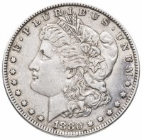 Купить США 1 доллар (dollar) 1880 "Доллар Моргана"