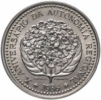 купить Португалия 100 эскудо (escudos) 1986 "10 лет автономии Азорских островов"
