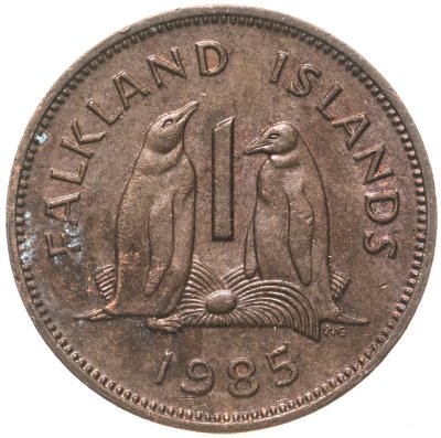 купить Фолклендские острова 1 пенни (penny) 1985