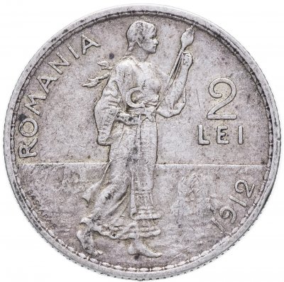 купить Румыния 2 лей 1912