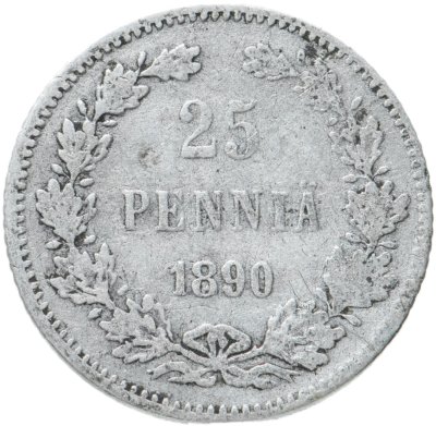 купить 25 пенни (pennia) 1890 L