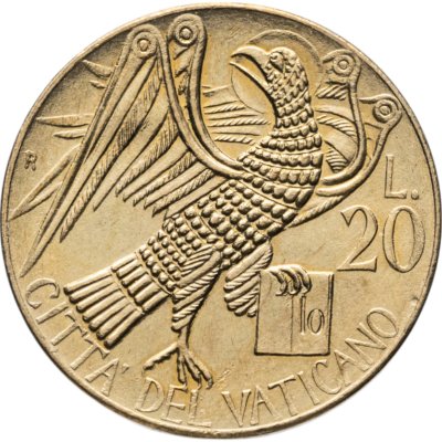купить Ватикан 20 лир (lire) 1985