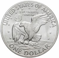 Купить США 1 доллар 1971 S "Эйзенхауэр, серебряный доллар"