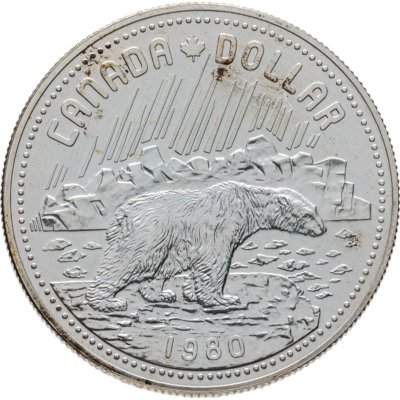 купить Канада 1 доллар (dollar) 1980 "100 лет Арктическим территориям"