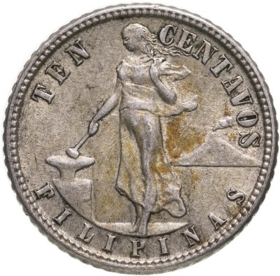 купить Филиппины 10 сентаво (centavos) 1944