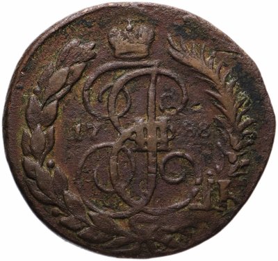 купить 2 копейки 1788 ММ гурт сетчатый