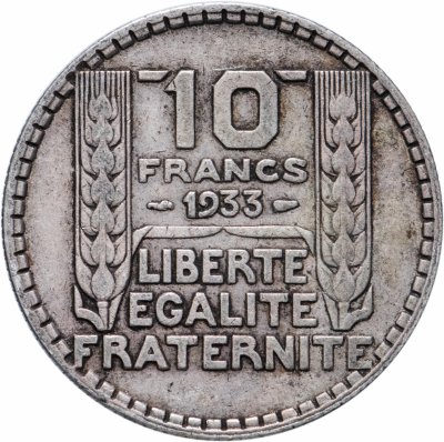 купить Франция 10 франков (francs) 1933