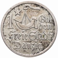 купить Данциг 1 гульден (gulden) 1923
