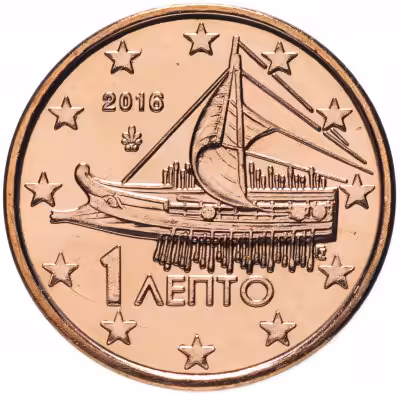 купить Греция 1 цент (cent) 2016