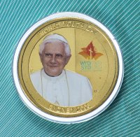Купить Австралия 1 доллар 2008 "Всемирный день молодежи" (в конверте с маркой)