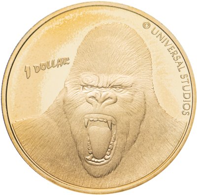 купить Новая Зеландия 1 доллар (dollar) 2005 "Кинг Конг"