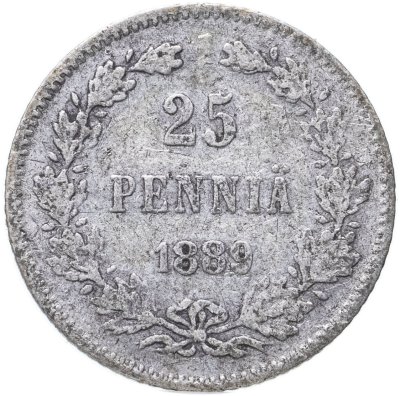 купить 25 пенни (pennia) 1889 L