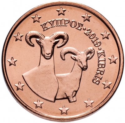 купить Кипр 2 евроцента 2019