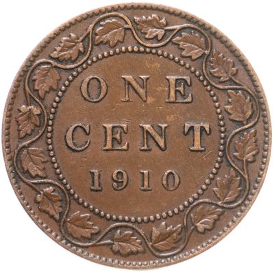 купить Канада 1 цент (cent) 1910