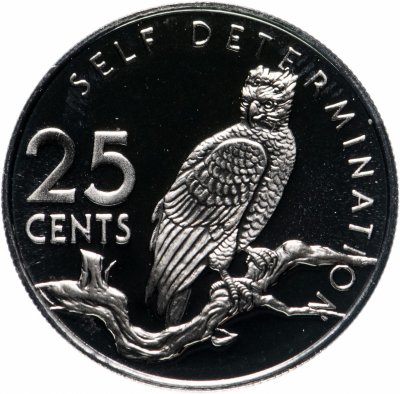 купить Гайана 25 центов (cents) 1980