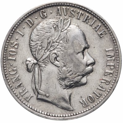 купить Австрия 1 флорин (florin) 1884