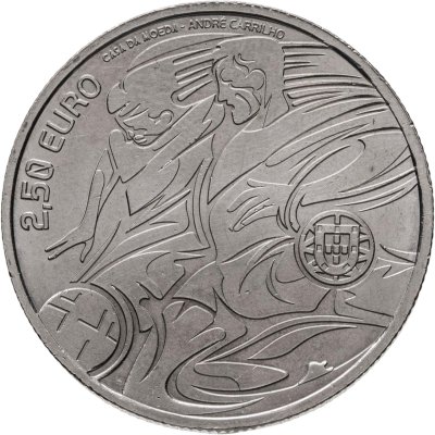 купить Португалия 2,5 евро (euro) 2014 Чемпионат Мира по футболу 2014, Бразилия