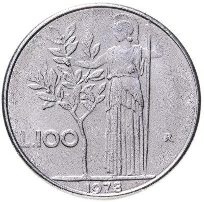 купить Италия 100 лир 1978