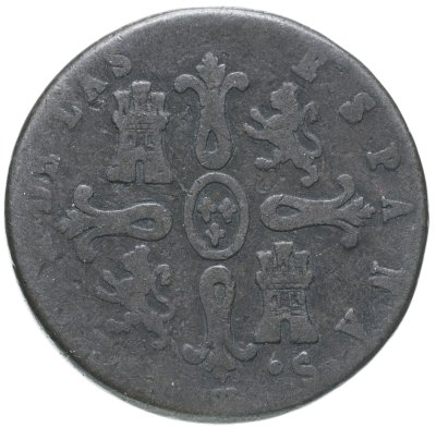 купить Испания 8 мараведи 1843