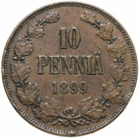 купить 10 пенни (pennia) 1899