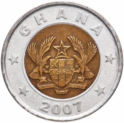 купить Гана 1 седи (cedi) 2007
