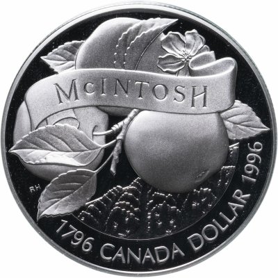 купить Канада 1 доллар (dollar) 1996 "Яблоки Мекинтош"