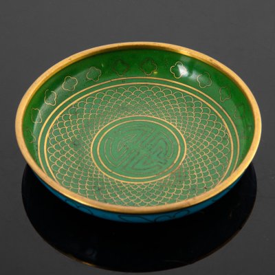 купить Розетка декоративная, медь, эмаль, Китай, 1930-1950 гг.