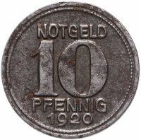 купить Германия (Кобленц) нотгельд 10 пфеннигов 1920