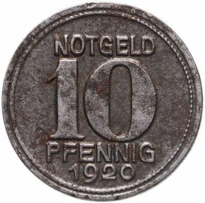 купить Германия (Кобленц) нотгельд 10 пфеннигов 1920