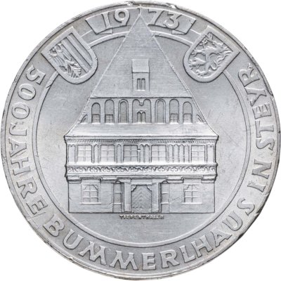 купить Австрия 50 шиллингов (shillings) 1973 500 лет гостинице "Золотой лев"