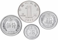 Купить Китай набор монет 1986-2012 (4 штуки)