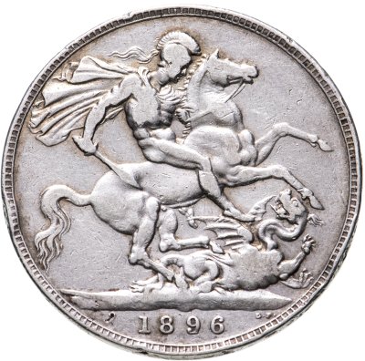 купить Великобритания 1 крона (crown) 1896
