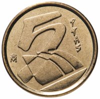 купить Испания 5 песет (pesetas) 1998