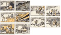 Купить Германия (Вестфалия: Херне) набор из 10 нотгельдов 1921