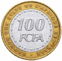 купить Центральная Африка (BEAC) 100 франков (francs) 2006