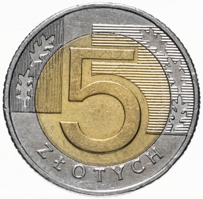 купить Польша 5 злотых (zlotych) 1994-2017, случайная дата