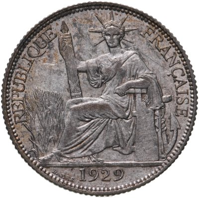 купить Французский Индокитай 20 сантимов (centimes) 1929