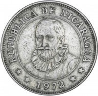 Купить Никарагуа 1 кордоба 1972