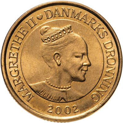 купить Дания 20 крон 2002 "Башня Ратуши, Орхус"