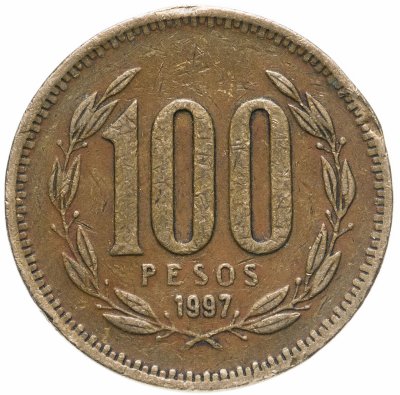 купить Чили 100 песо (pesos) 1997