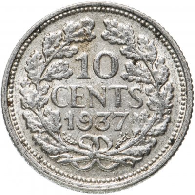 купить Нидерланды 10 центов (cents) 1937