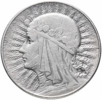 купить Польша 5 злотых (zlotych) 1933 "Королева Ядвига"