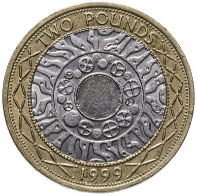 купить Великобритания 2 фунта (pounds) 1999