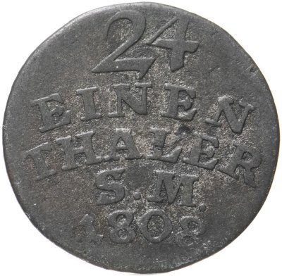 купить Германия, Саксен-Веймар-Эйзенах 1/24 талера 1808