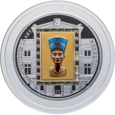 купить Острова Кука 20 долларов 2012 "Шедевры искусства - Нефертити", в футляре с сертификатом